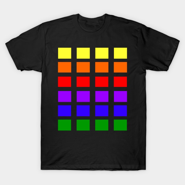 Color theory pattern T-Shirt by kuallidesigns